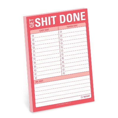 Knock Knock | Knock Knock Get Shit Done Great Big Sticky Note : Value, object or array expected.* Line 1, Column 2 Extr...