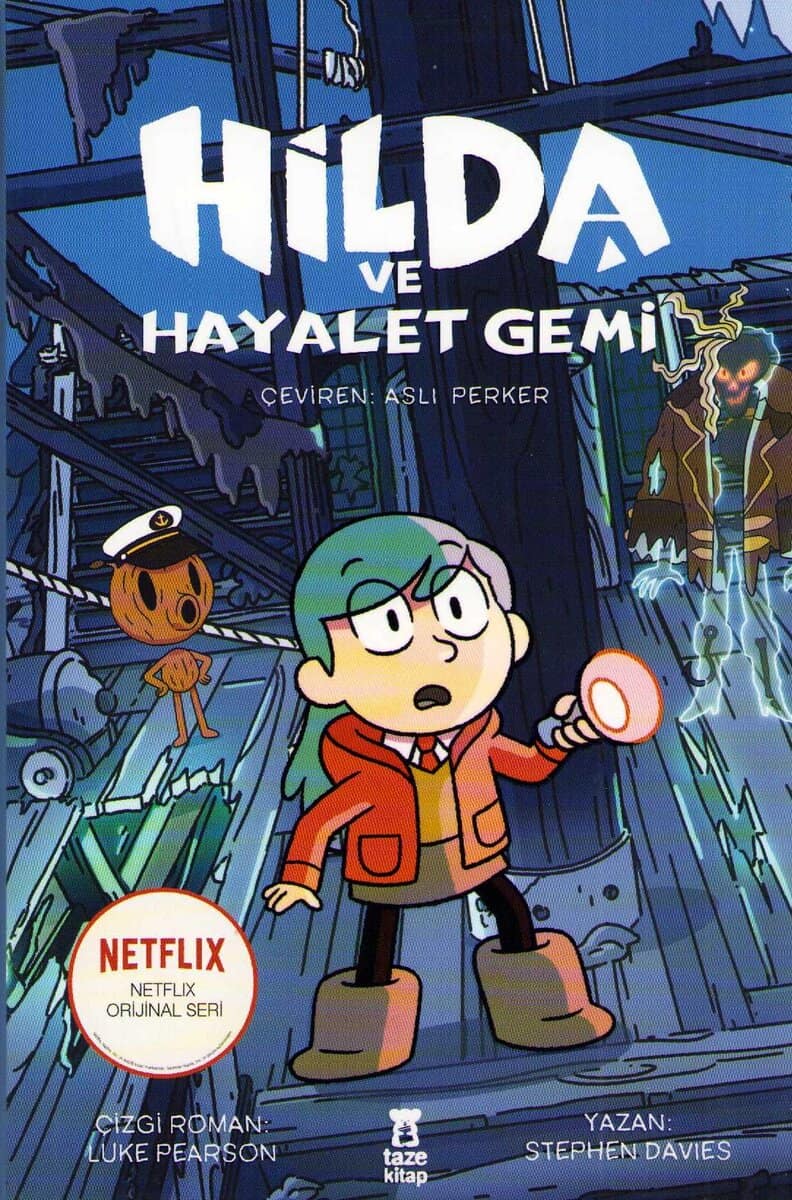 Davies, Stephen | Hilda and The Ghost Ship (Turkiska)