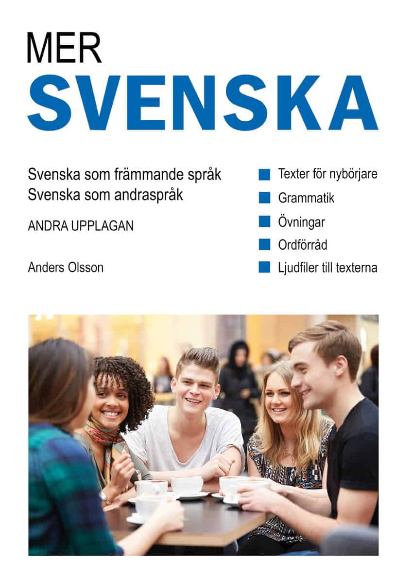 Olsson, Anders | Mer svenska : Svenska som andraspråk, svenska som främmande språk (bok inkl. ljudfiler)