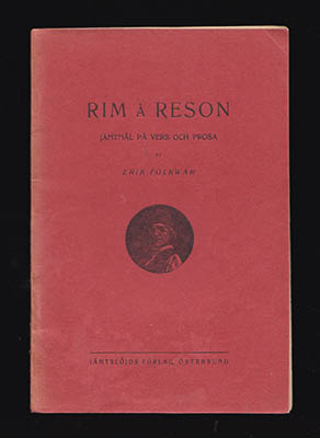 Folkwar, Erik | Rim å reson : Jämtmål på vers och prosa