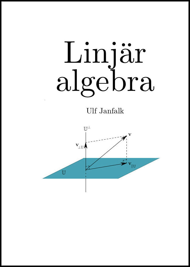 Janfalk, Ulf | Linjär algebra