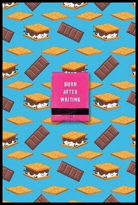 Jones, Sharon | Burn After Writing (S'Mores)