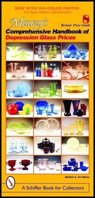 Barbara & | Mauzy's Comprehensive Handbook Of Depression Glass Prices
