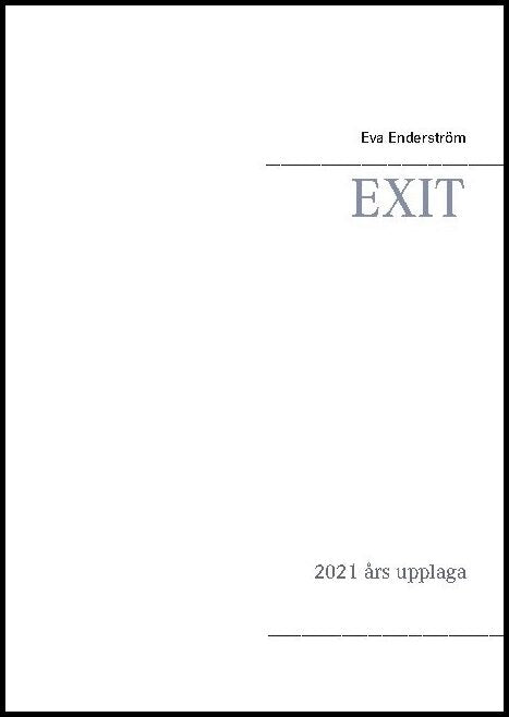 Enderström, Eva | EXIT : 2021 års upplaga