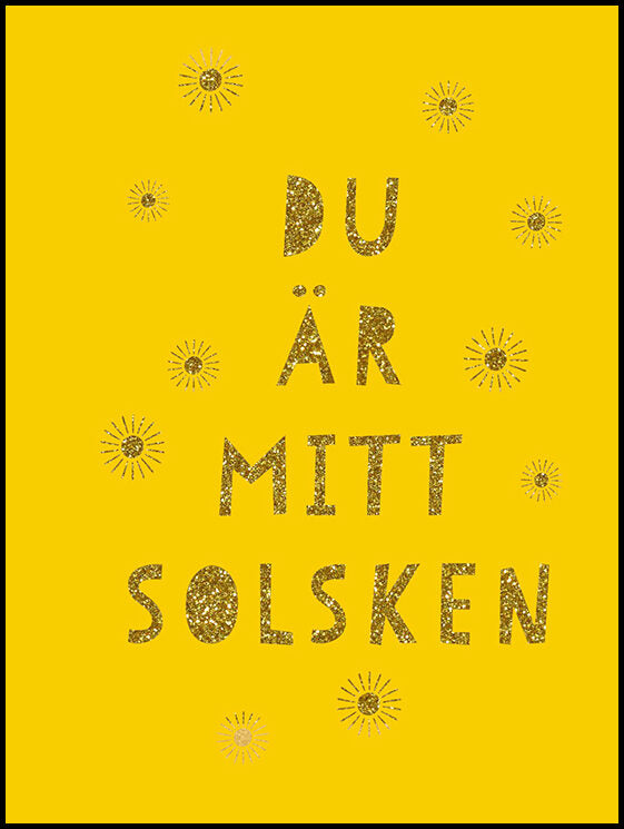 Du är mitt solsken