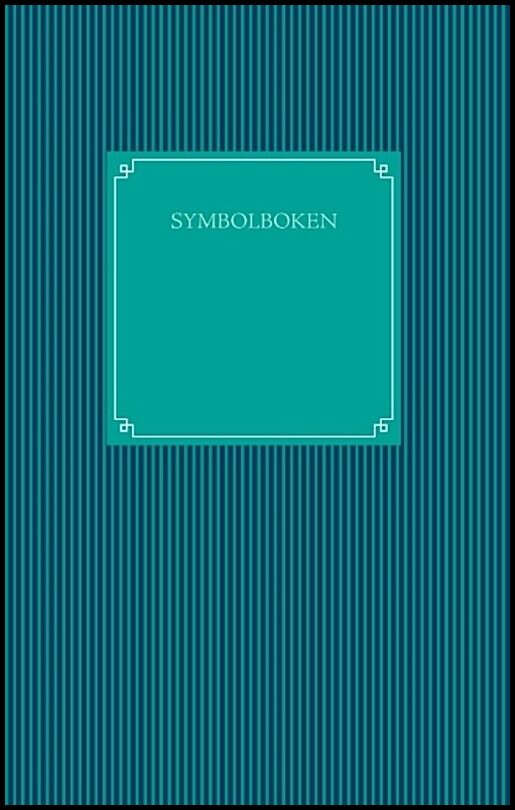 Svahn, Erika | SYMBOLBOKEN : SYMBOLBOKEN
