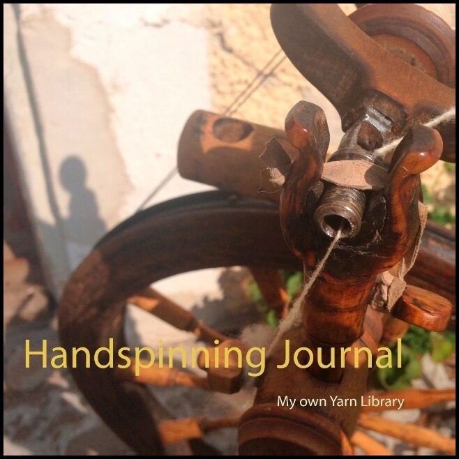 Handspinning journal : My own yarn library