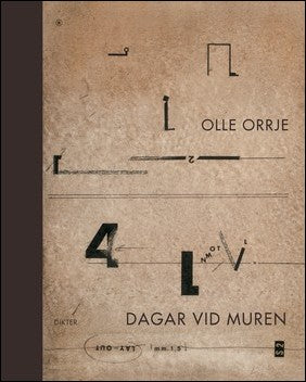 Orrje, Olle | Dagar vid muren : Dikter