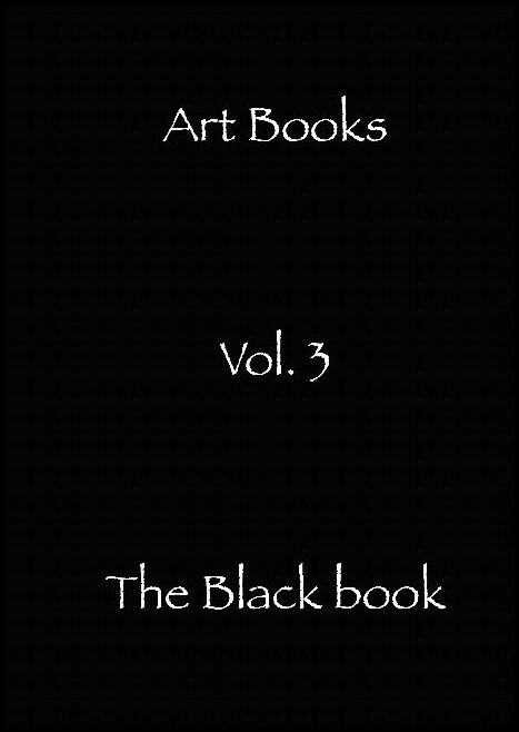 Art Books | The Black book : Also known as the end...