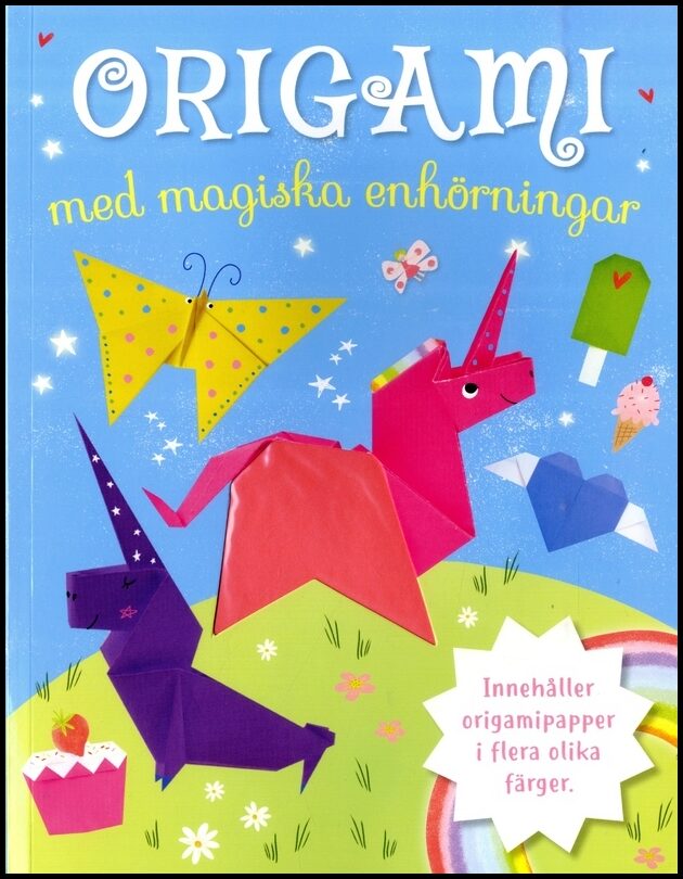 Origami med magiska enhörningar