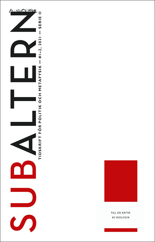 | Subaltern : 2021:1-2