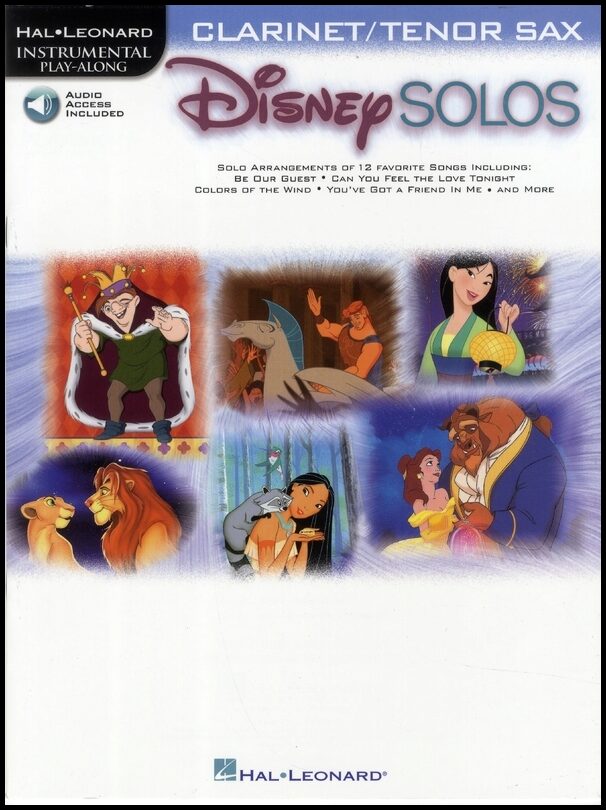 Disney solos clarinet + cd