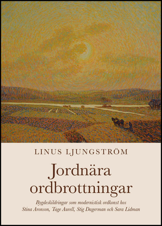 Boktips: Jordnära ordbrottningar av Ljungström, Linus