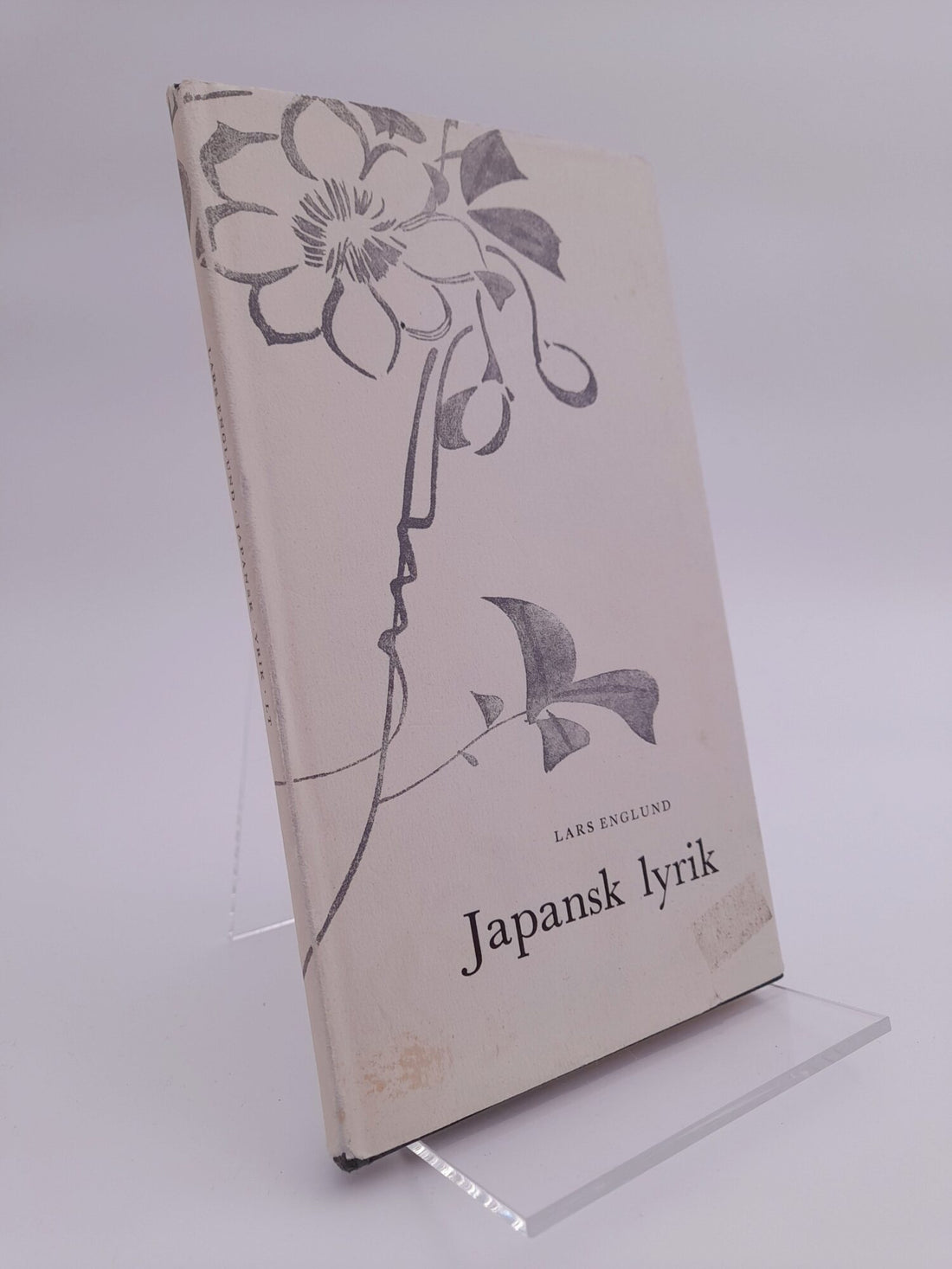 Boktips: Japansk lyrik för tusen år sedan av Englund, Lars