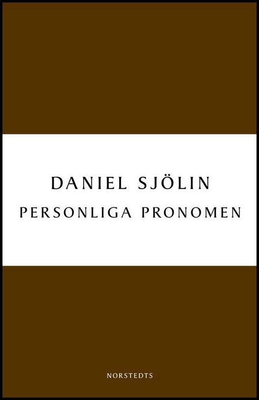 Boktips: Personliga pronomen av Sjölin, Daniel