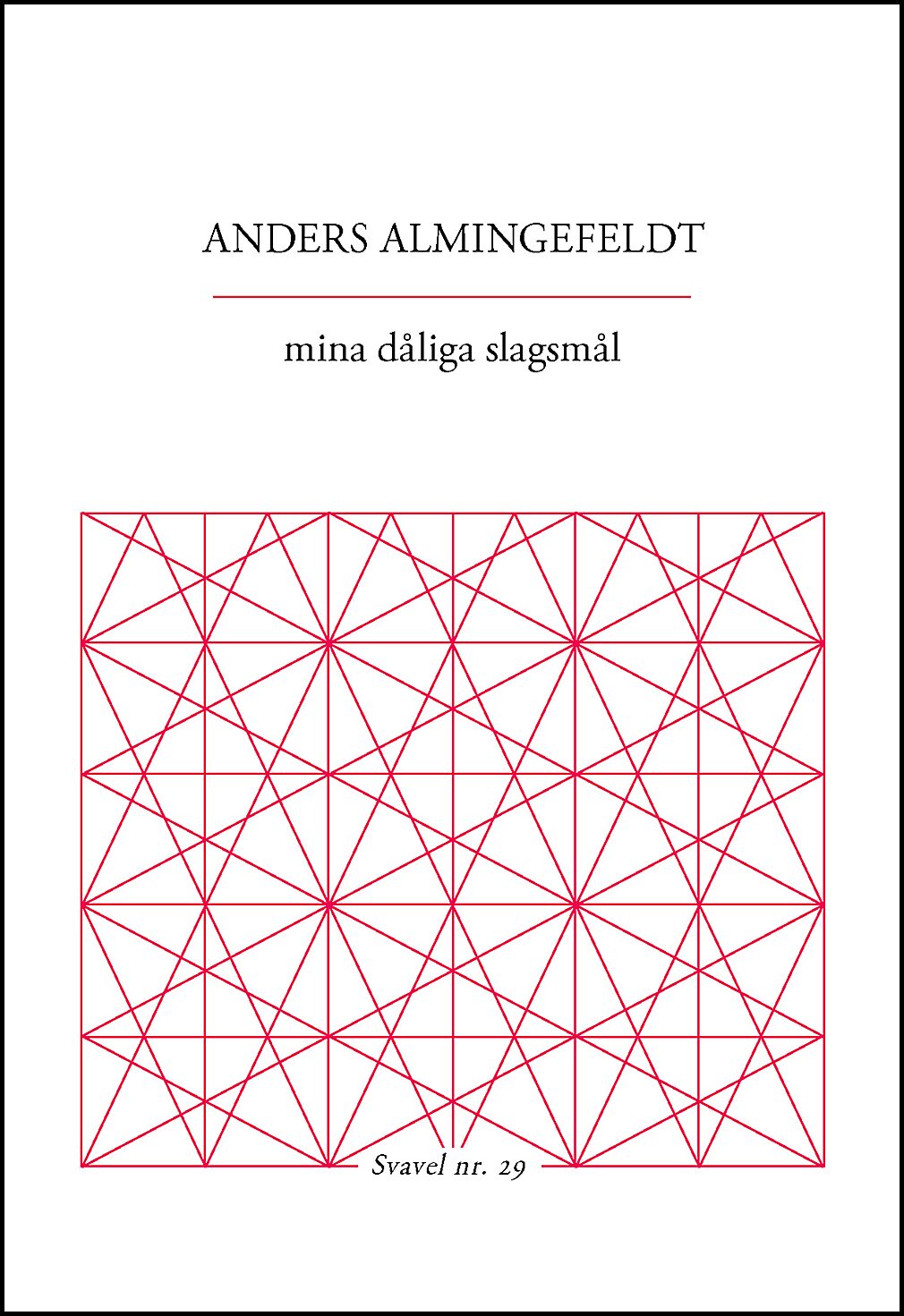 Boktips: mina dåliga slagsmål av Almingefeldt, Anders