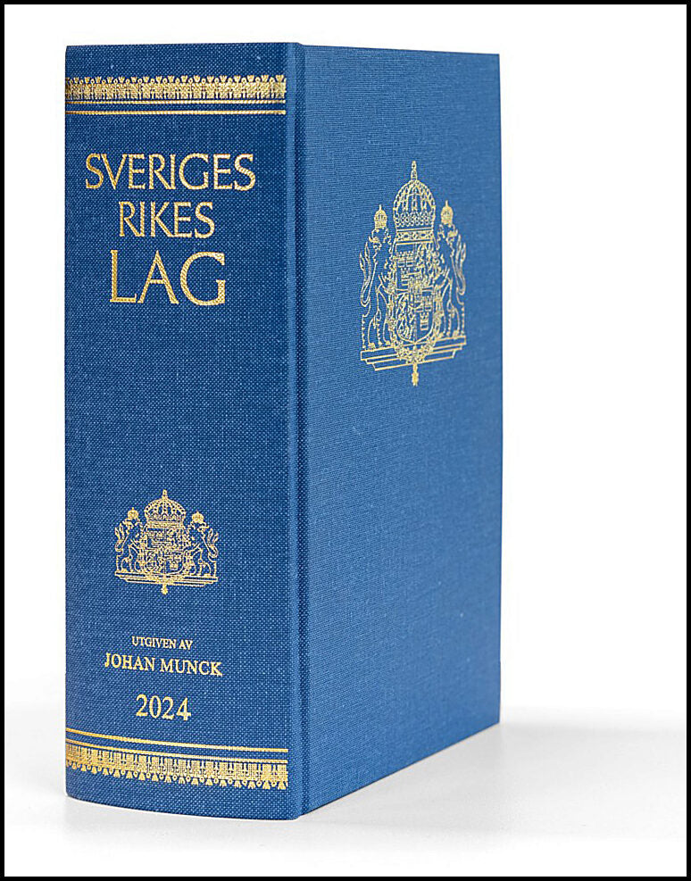 Boktips: Sveriges Rikes Lag 2024 klotband av Munck, Johan [red.]