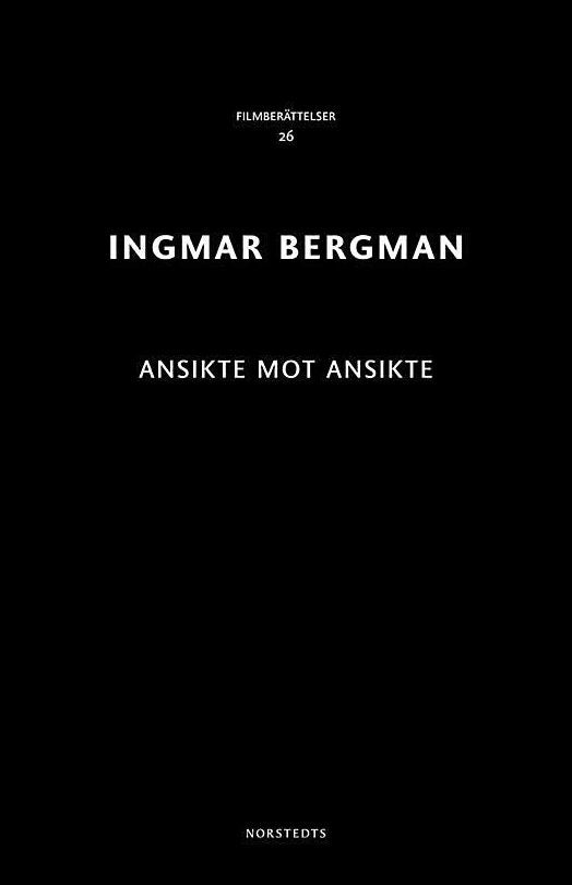 Boktips: Ansikte mot ansikte av Bergman, Ingmar