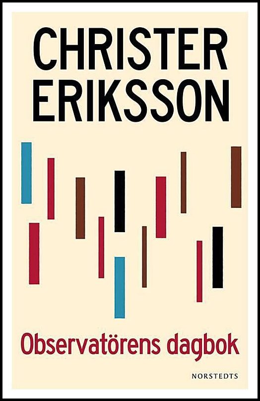 Boktips: Observatörens dagbok av Eriksson, Christer