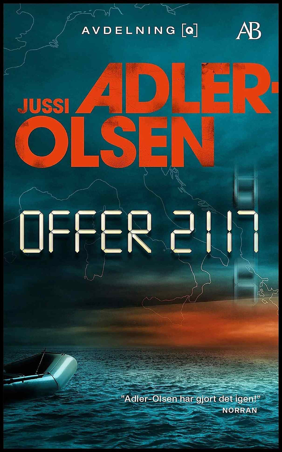 Boktips: Offer 2117 av Adler-Olsen, Jussi