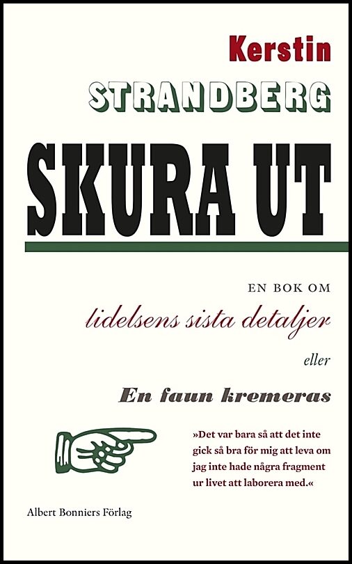 Boktips: Skura ut av Strandberg, Kerstin