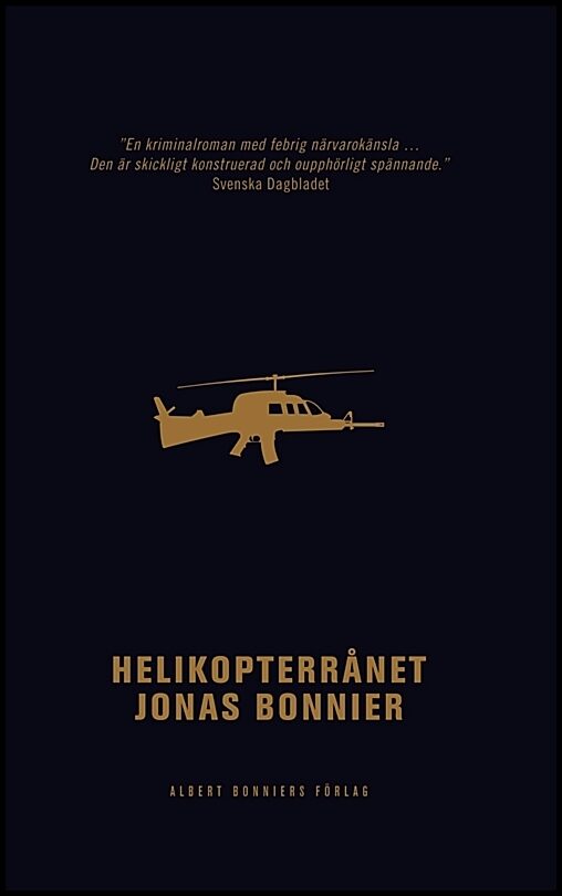 Boktips: Helikopterrånet av Bonnier, Jonas