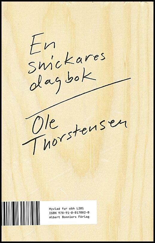 Boktips: En snickares dagbok av Thorstensen, Ole