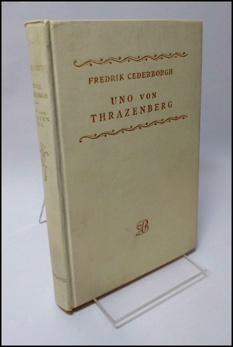 Boktips: Uno Von Thrazenberg av Cederborgh, Fredrik