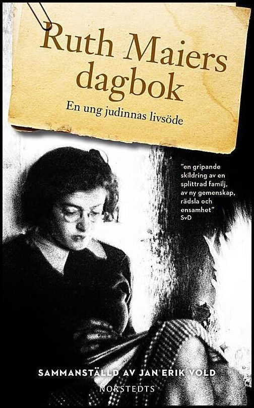 Boktips: Ruth Maiers dagbok av Maier, Ruth