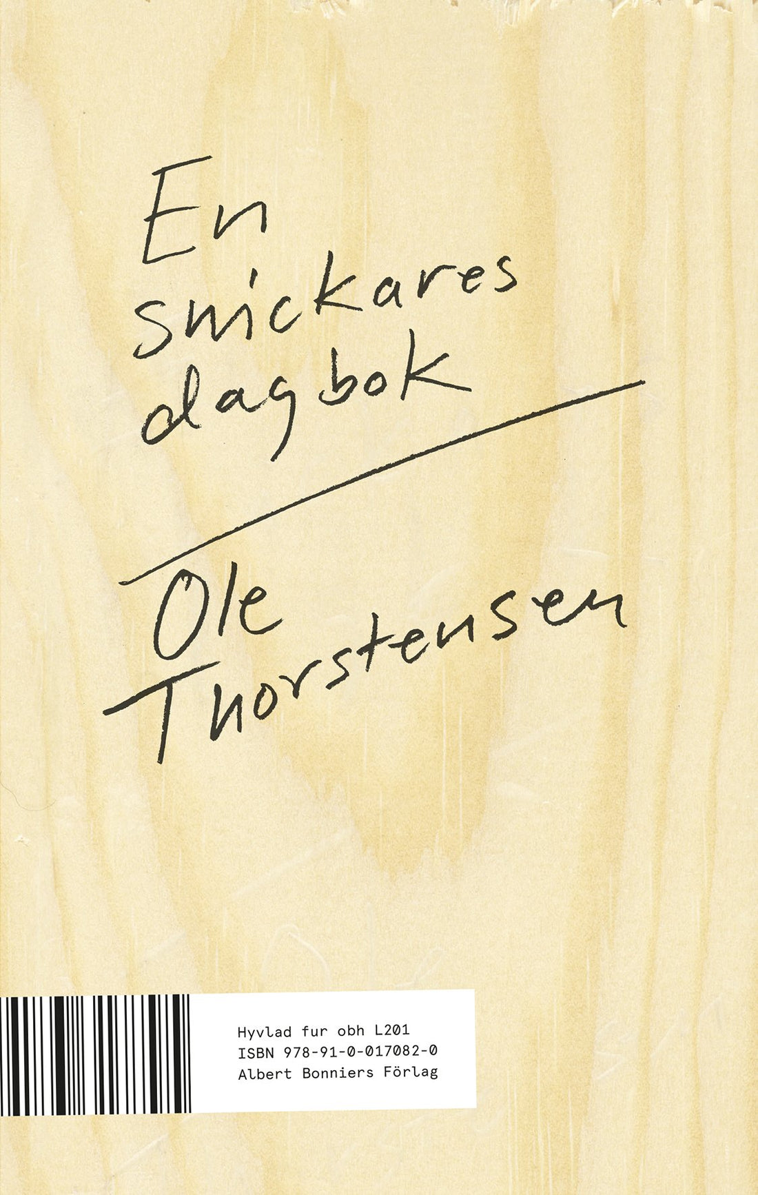Boktips: En snickares dagbok av Thorstensen, Ole