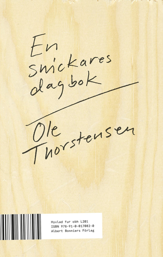 Boktips: En snickares dagbok av Thorstensen, Ole
