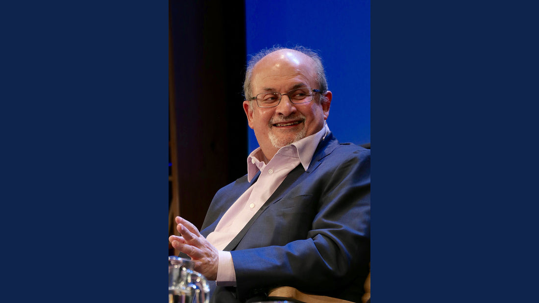 Salman Rushdie på Hay Festival 2016. Foto: Andrew Lih