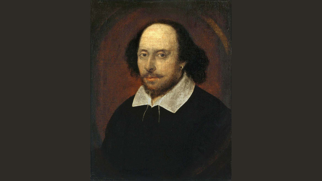 Porträtt av John Taylor som anses föreställa William Shakespeare, daterat omkring 1610.