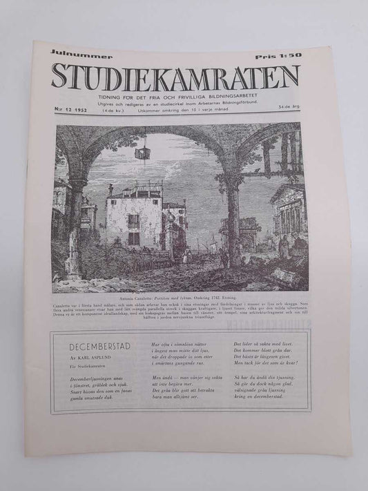 Studiekamraten | 1952/12 : Julnummer