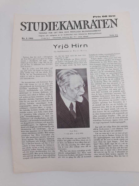 Studiekamraten | 1952/3