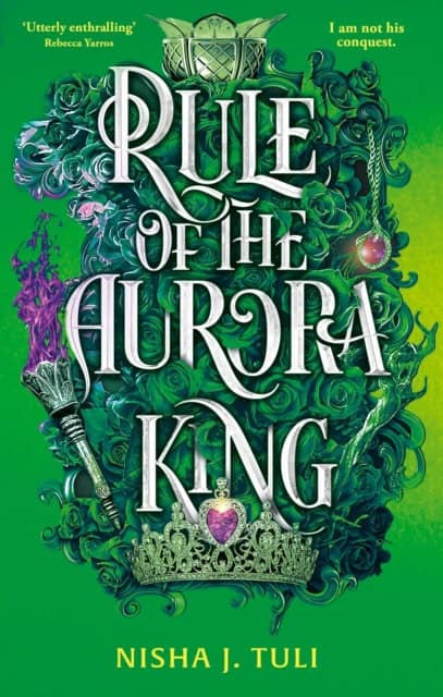 Tuli, Nisha J. | Rule of the Aurora King : Value, object or array expected.* Line 1, Column 2  Extra non-whitespace afte...