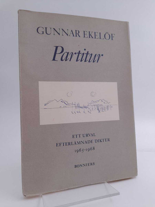 Ekelöf, Gunnar | Partitur : ett urval efterlämnade dikter 1965-1968