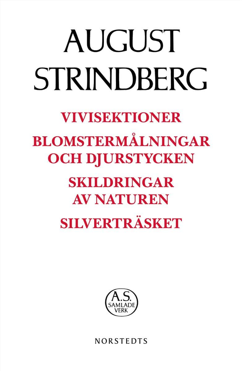 Strindberg, August | Vivisektioner | Blomstermålningar och djurstycken | Skildringar av naturen | Silverträsket