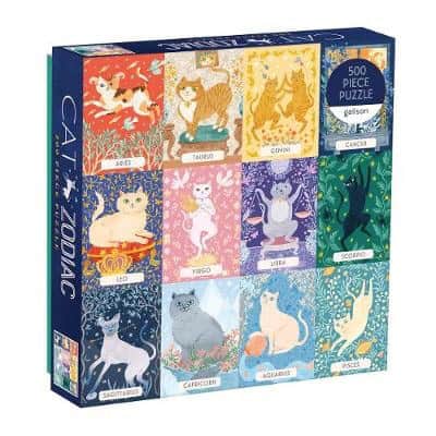 McMenemy, Sarah | Cat Zodiac 500 Piece Puzzle