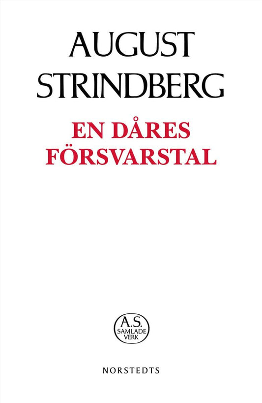 Strindberg, August | En dåres försvarstal