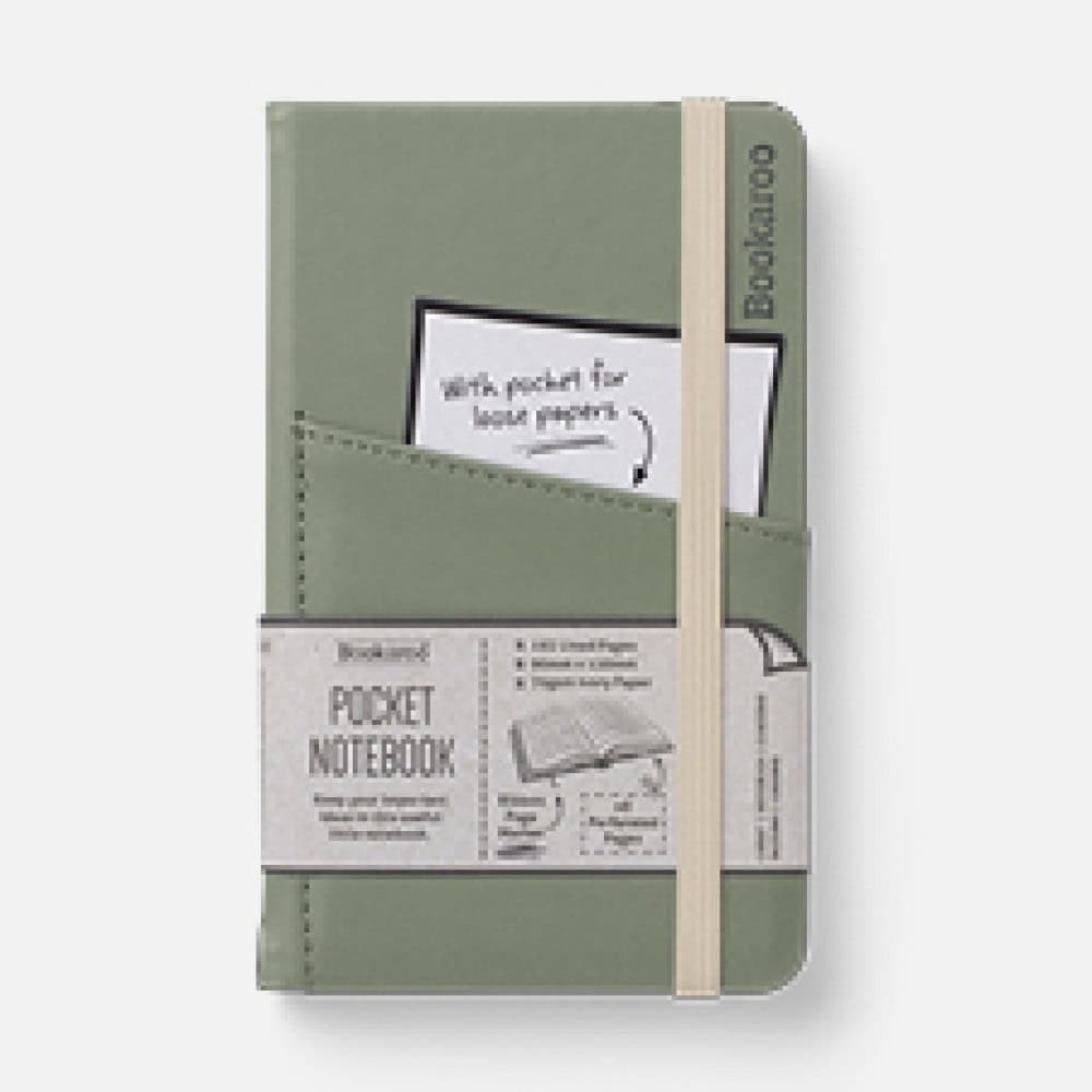 Bookaroo Pocket Notebook (A6) Journal : Fern