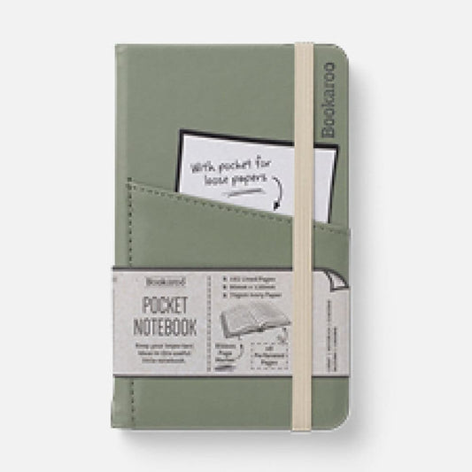 Bookaroo Pocket Notebook (A6) Journal : Fern