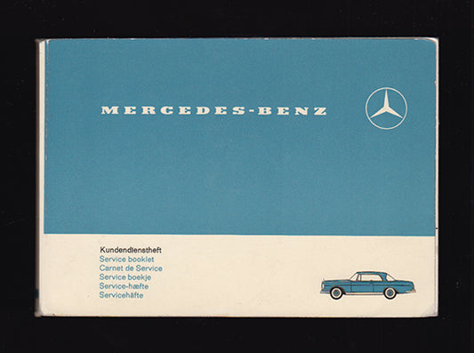 Mercedes-Benz Kundendienstheft : Service booklet. Carnet de Service Service boekje Service-hæfte (servicehäfte) [Mercede...