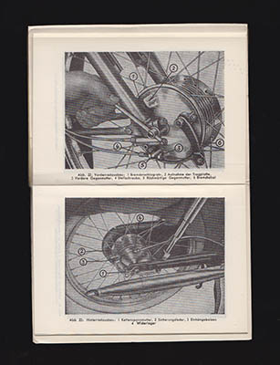 Puch MS 50 L / VS 50 L / VS 50 S / VS 50 K u. VS 50 D : Das Wichtigste in Kürze (instruktionsbok) [Puch moped]