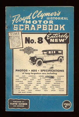 Clymer, Floyd | Floyd Clymer's Historical Motor Scrapbook : N:o 8