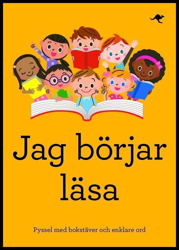 Johnson, Sten | Jag börjar läsa : Pyssel med bokstäver och enklare ord