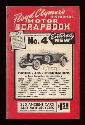 Clymer, Floyd | Floyd Clymer's Historical Motor Scrapbook : N:o 4