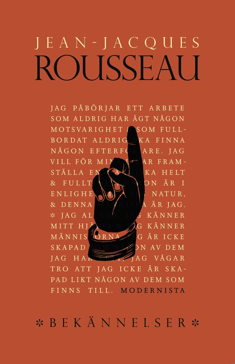 Rousseau, Jean-Jacques | Bekännelser