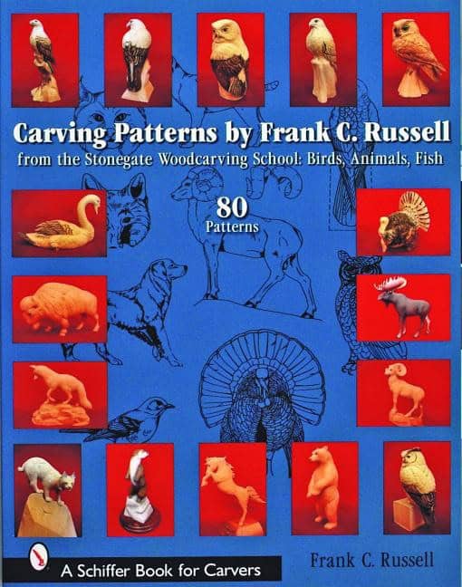 Russell, Frank C. | Carving patterns by frank c russell : From the stonegate woodcarving school