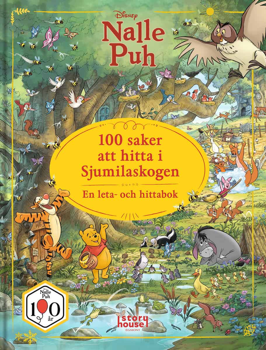 100 saker att hitta i Sjumilaskogen : Hitta 100 saker i Sjumilaskogen En leta- och hittabok